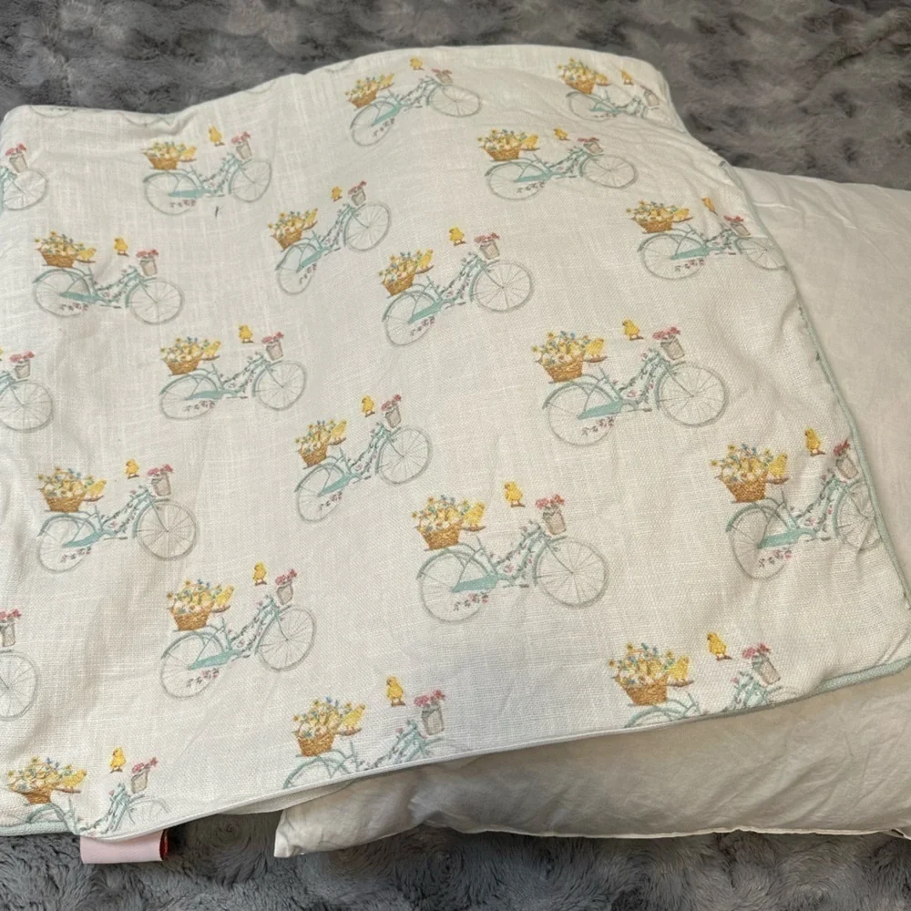 The Carrot Patch Decorative Down Pillow Hello Spring 20